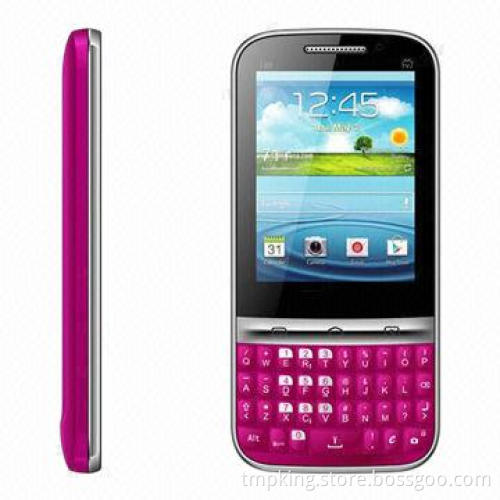 PDA and Keyboard Leather Case Back Cover Mobile Phones with 2.0-megapixel Camera and Bluetooth